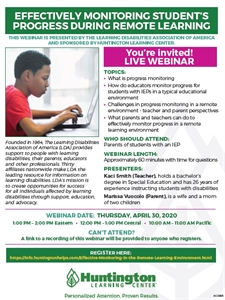 Huntington Learning Center - Free Webinars - Newark/ DE